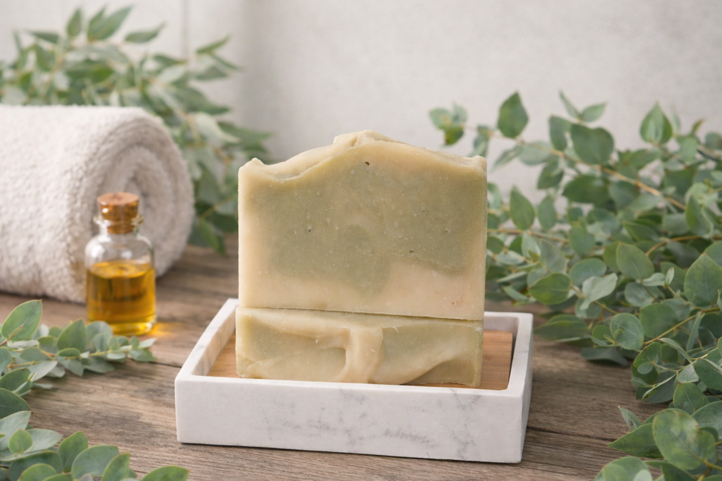 Eucalyptus Goat Milk Soap-Essential Oils