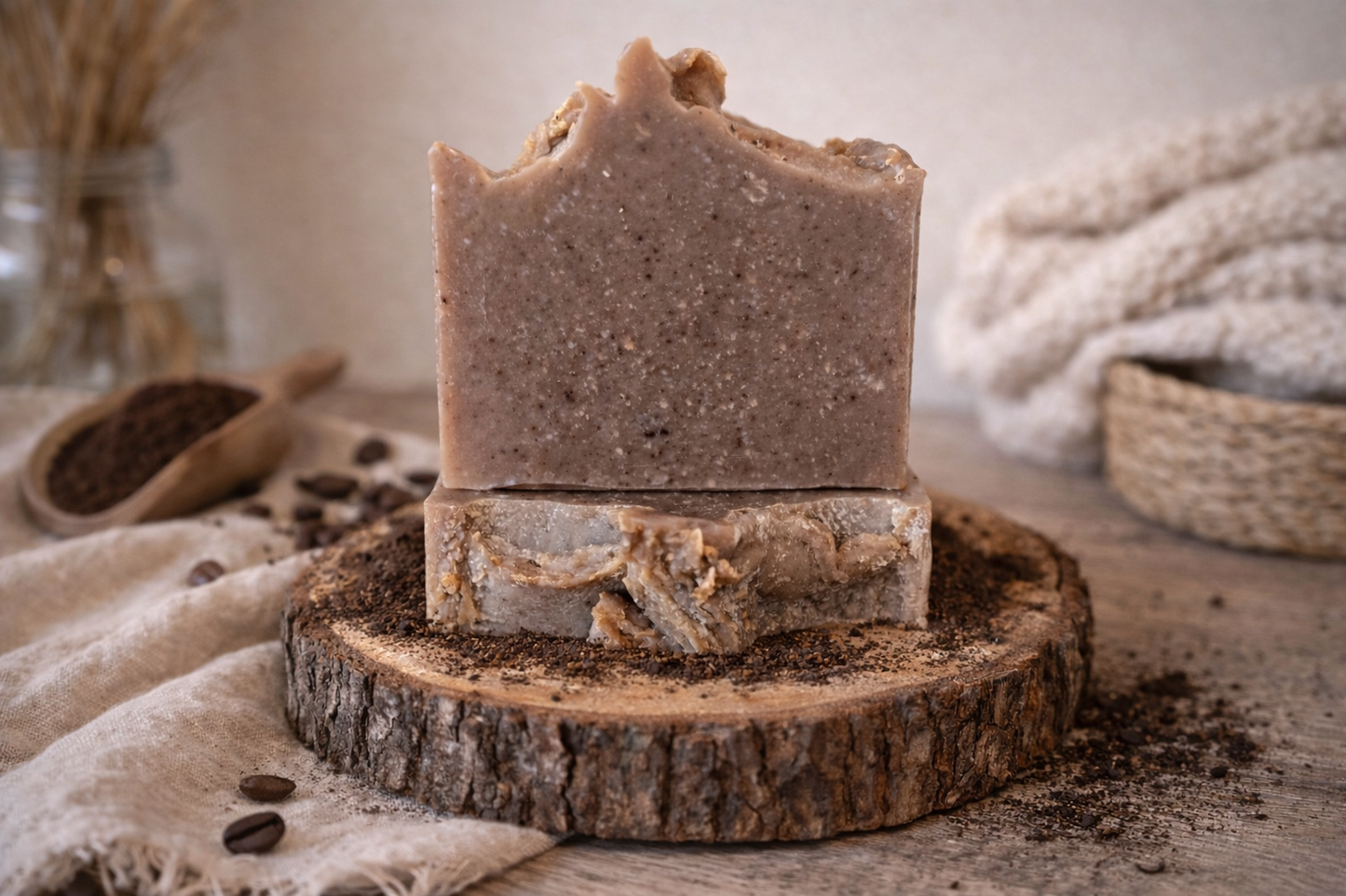 Coffee Scrub Goat Milk Soap