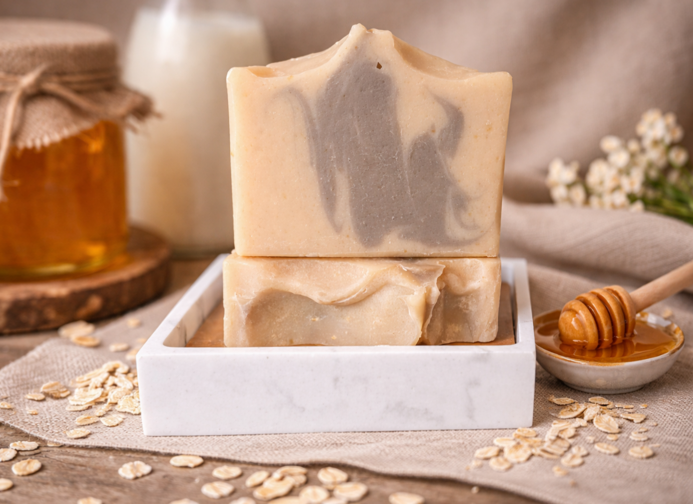 Oatmeal Milk & Honey Goat Milk Soap
