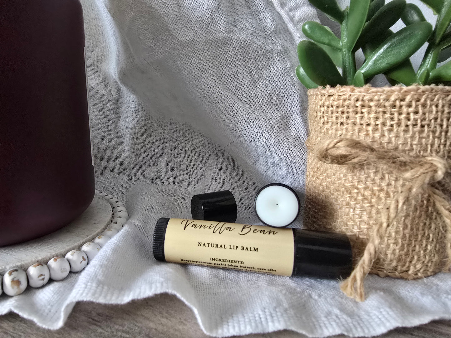 Natural Lip Balm - Vanilla Bean