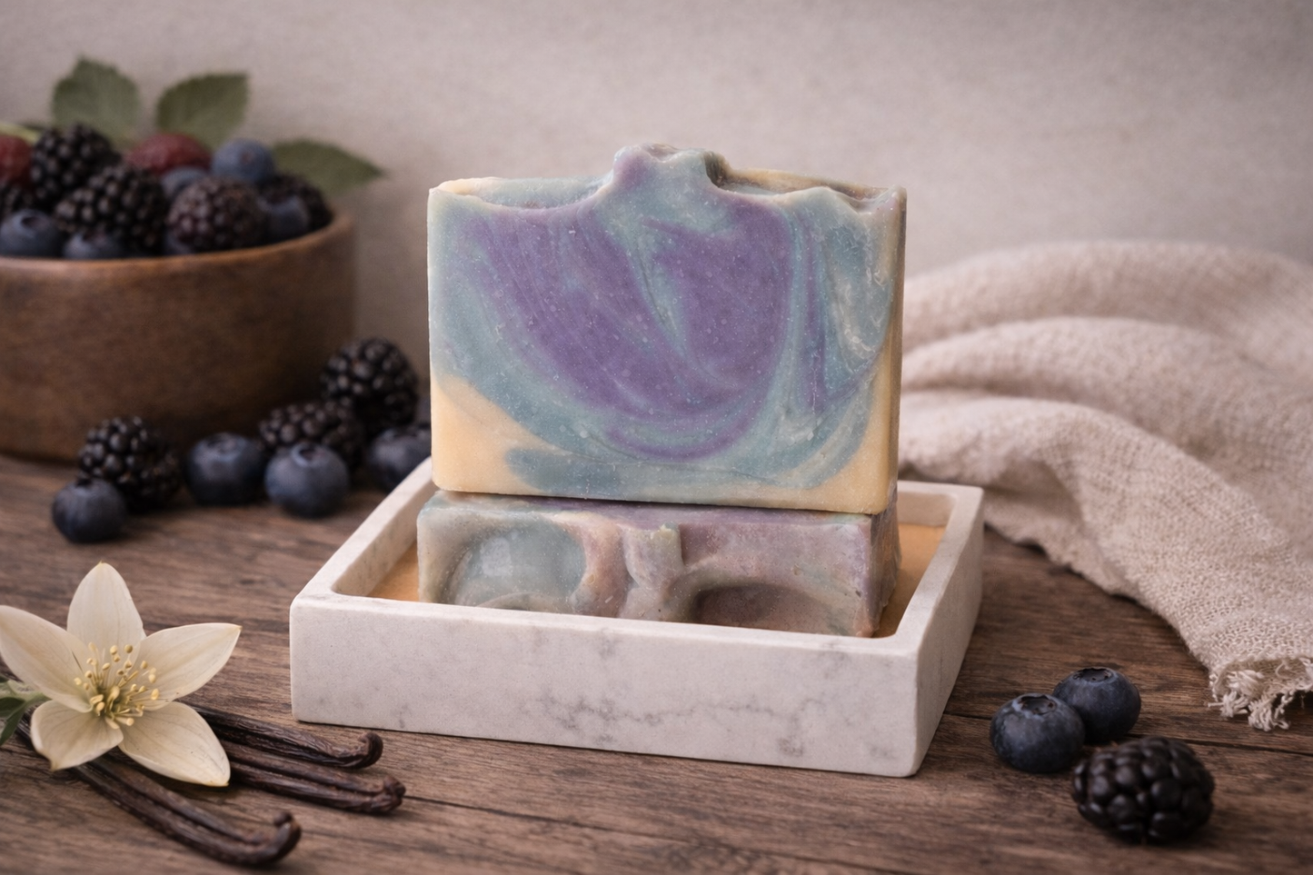 Very Berry Vanilla Goat Milk Soap