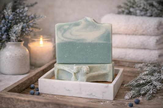 Frosted Birch & Juniper Goat Milk Soap