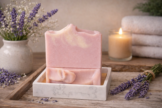 Lavender Goat Milk Soap- Essential Oils