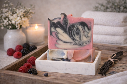Black Raspberry Vanilla Goat Milk Soap