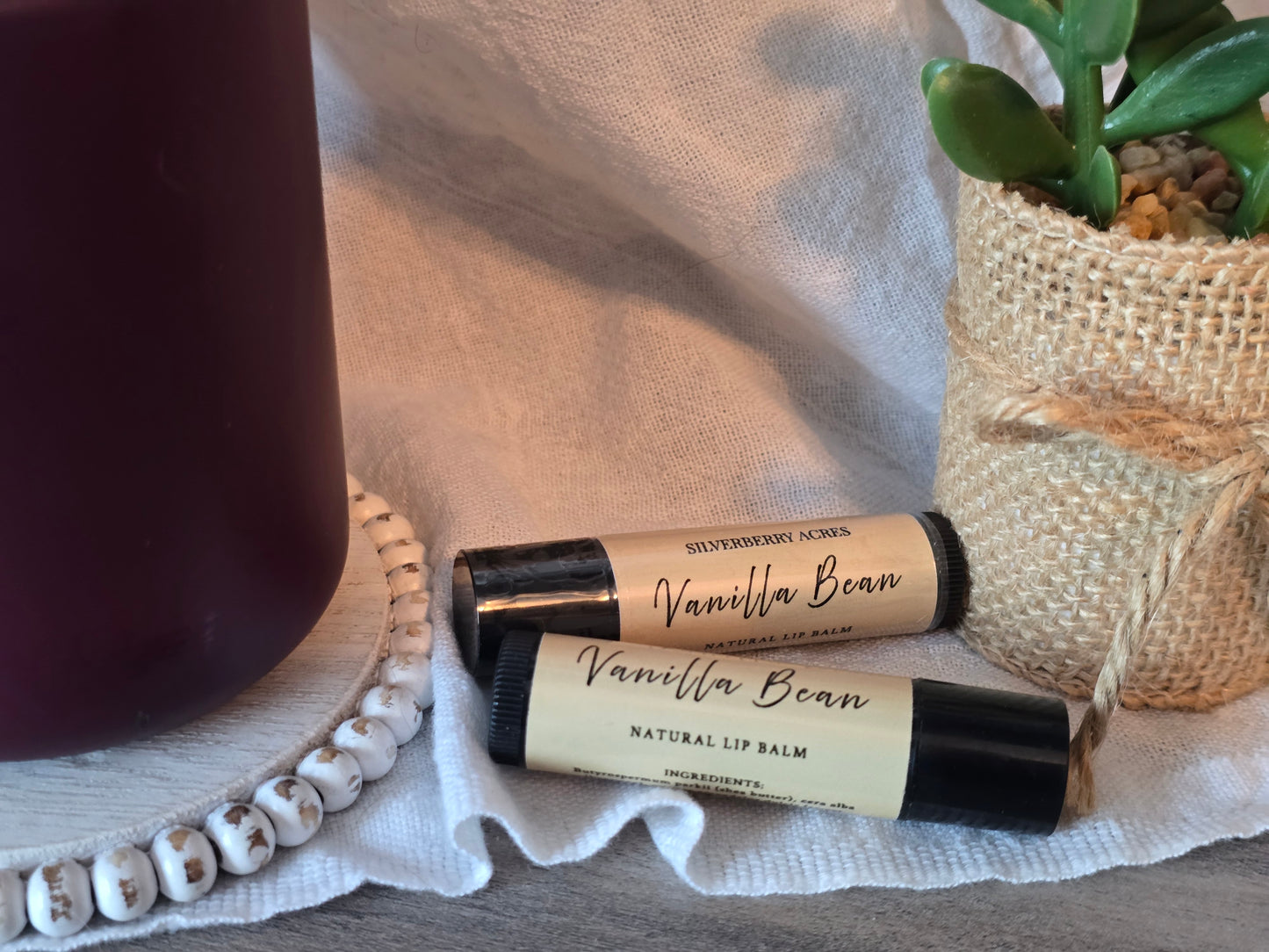 Natural Lip Balm - Vanilla Bean