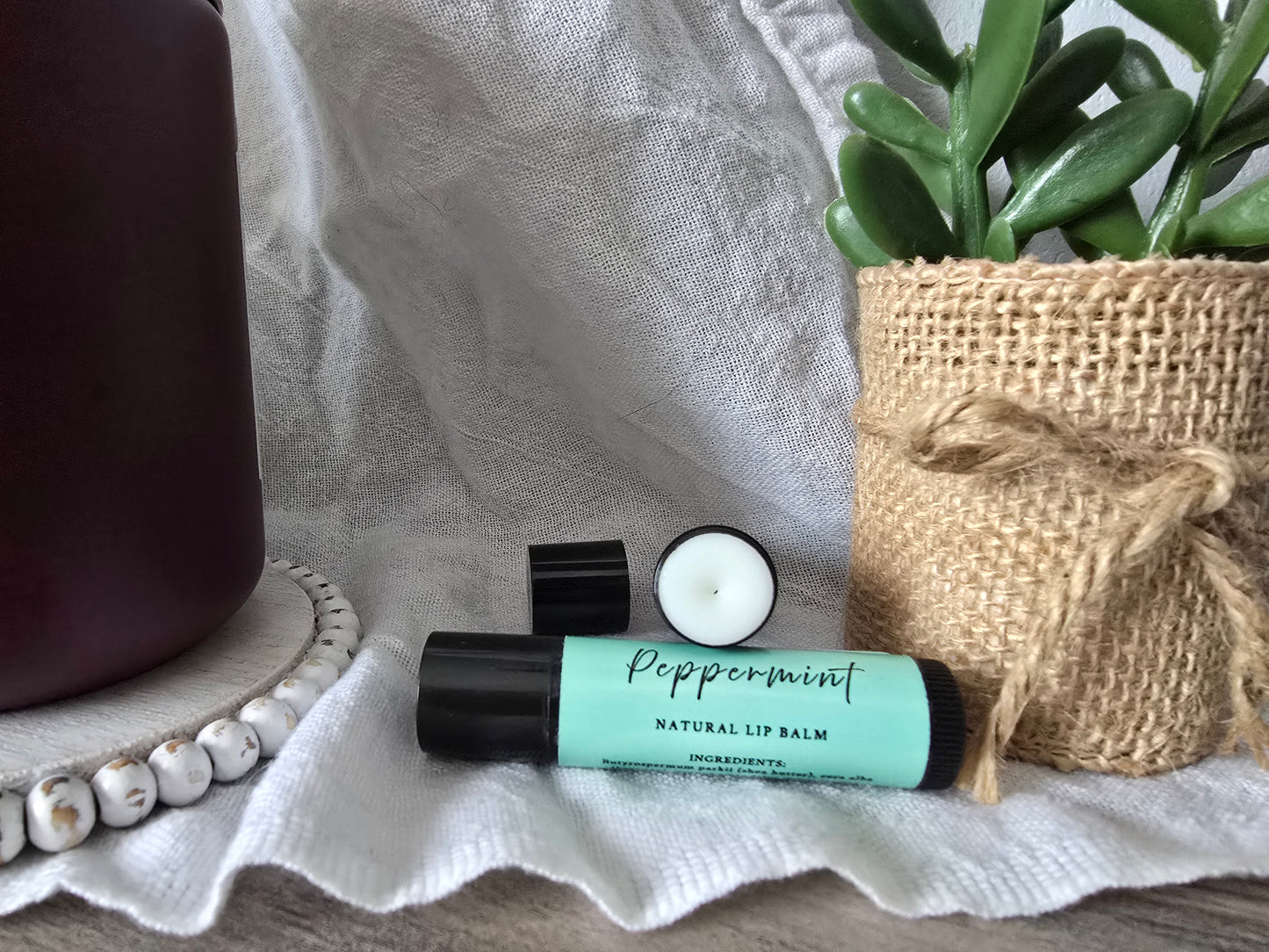 Natural Lip Balm - Peppermint