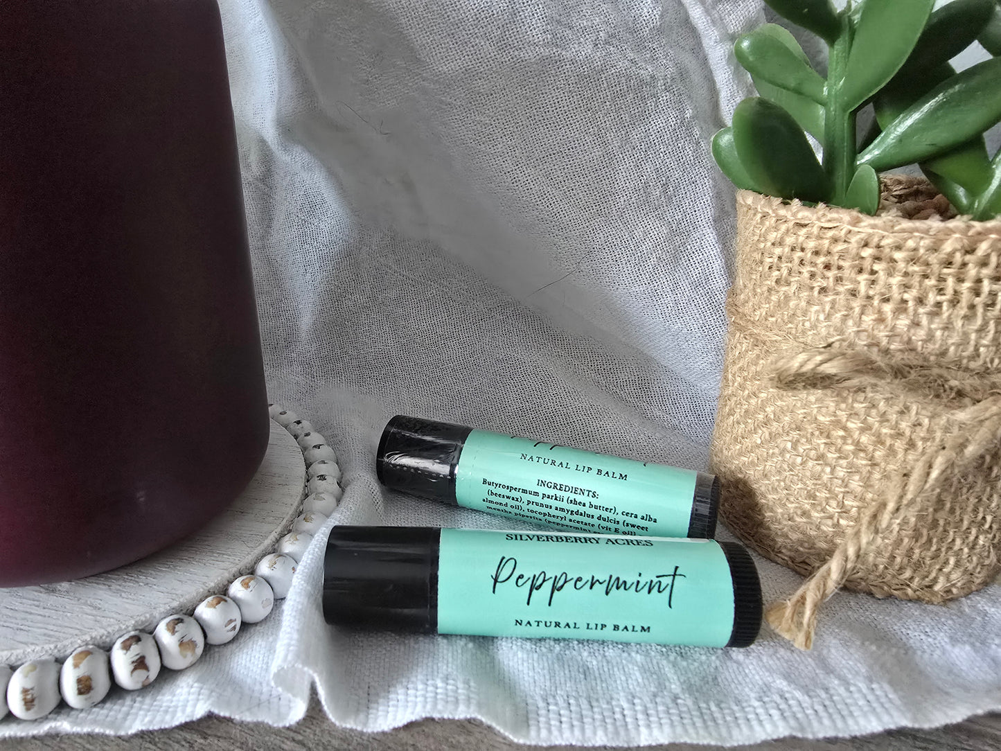 Natural Lip Balm - Peppermint