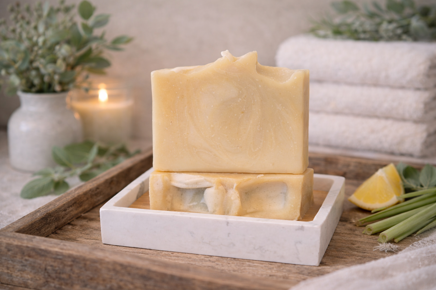 Rise and Shine Goat Milk Soap - Essential Oils