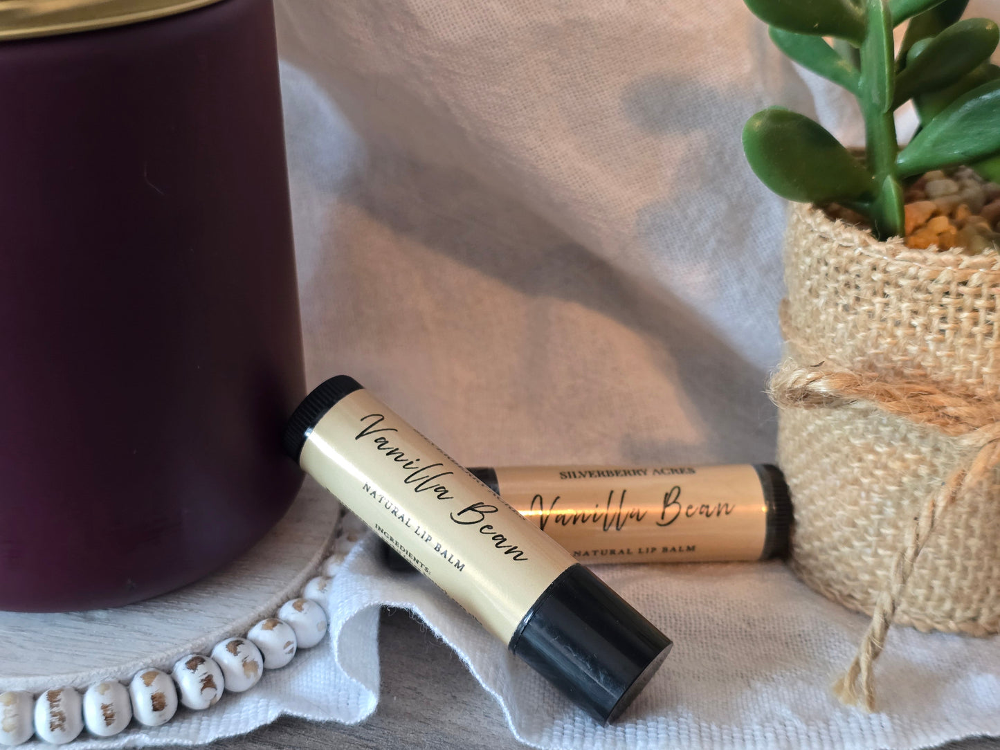 Natural Lip Balm - Vanilla Bean