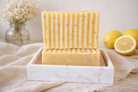 Lemon Poppy Seed Goat Milk Soap