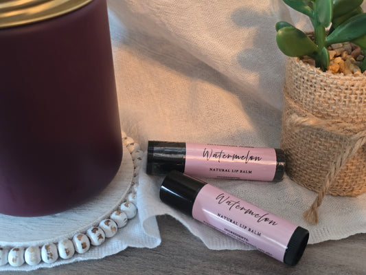 Natural Lip Balm - Watermelon