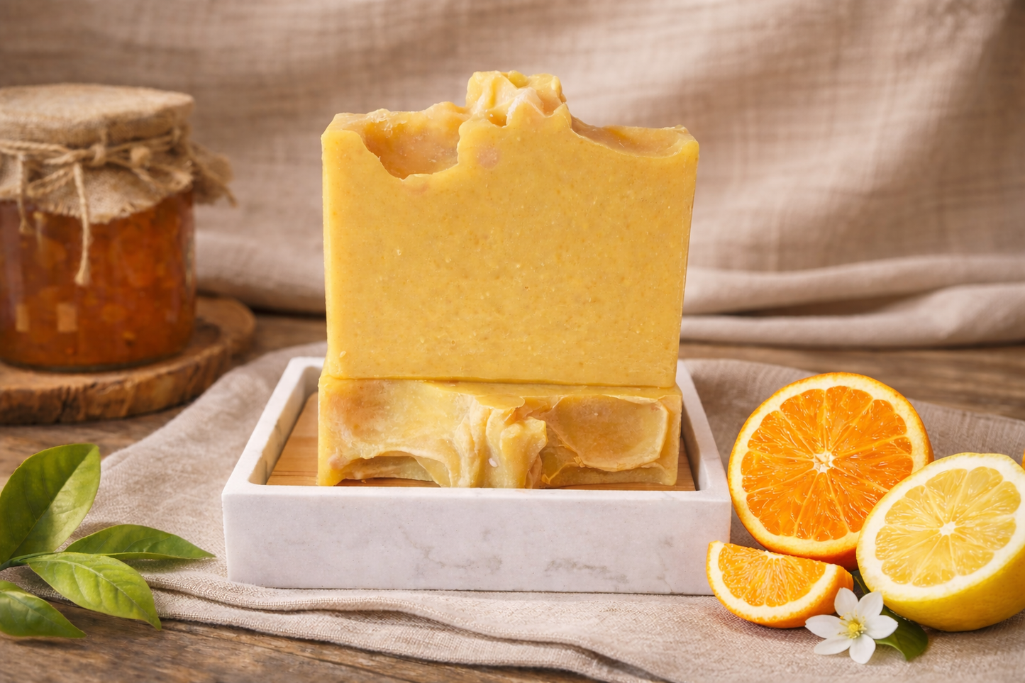 Brilliant Citrus Goat Milk Soap