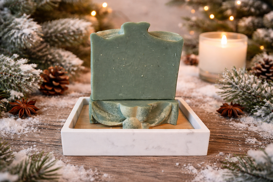 Winter Collection - Sugared Spruce Goat Milk Soap